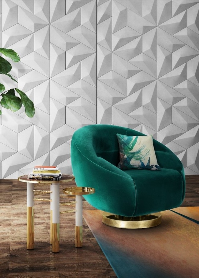 الخيزران في تصميم أثاث غرفة المعيشة