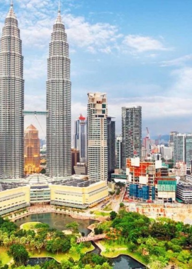 بانجسار ماليزيا وهي ضاحية سكنية راقية توجد على مشارف العاصمة الماليزية كوالالامبور