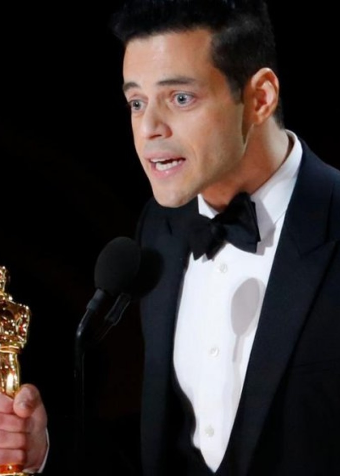 تعليق rami malek بعد فوزه بجائزة الأوسكار لأفضل ممثل عن فيلم  bohemian