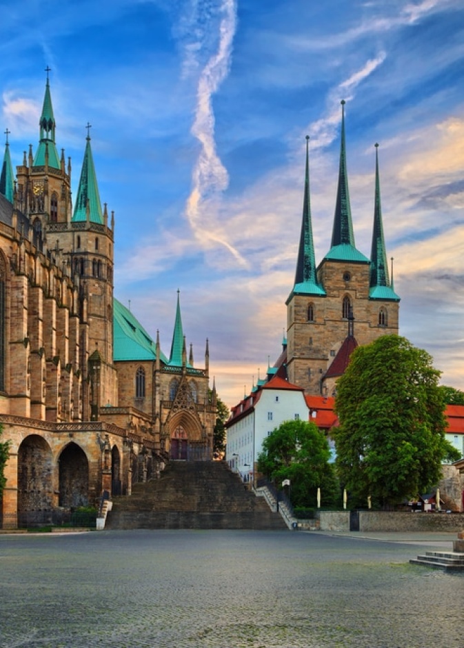 إرفورت الألمانية تتميز بأنها موطن لمجموعة مبهرة من المعالم التاريخية والمعمارية ومناطق الجذب السياحي