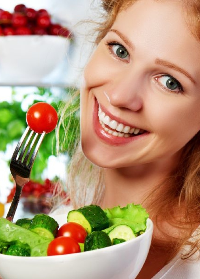 أكثري من تناول الخضار والفاكهة