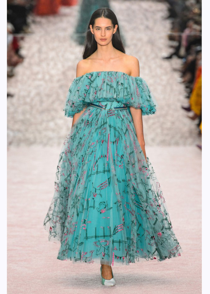 الملابس الفضفاضة أحدث موضة في ربيع 2019 من Dolce & Gabbana