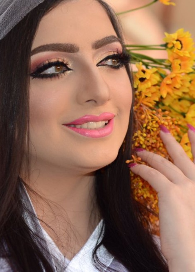 من مكياج العرايس من الميك أب ارتست السعودية مريم طاهر