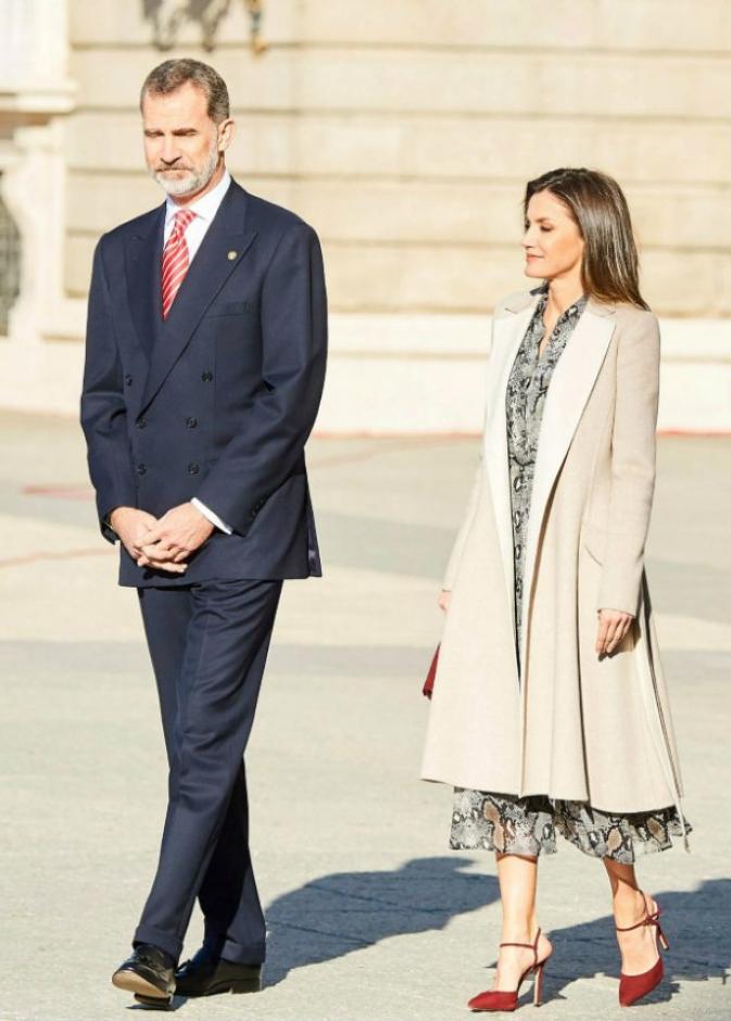 الملك فيليب السادس والملكة ليتيزيا