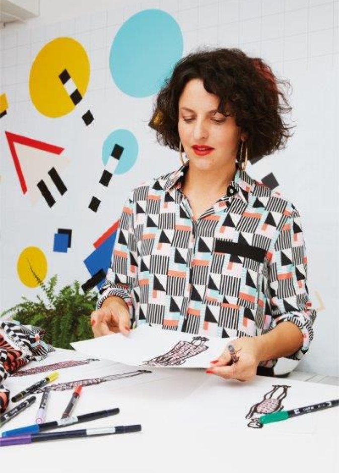 Walala X Marella Art.365.. مجموعة كبسولية مميّزة من توقيع Camille Walala