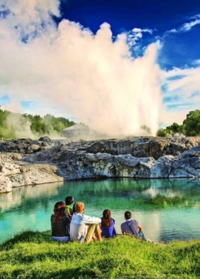 الطبيعة الساحرة في روتوروا