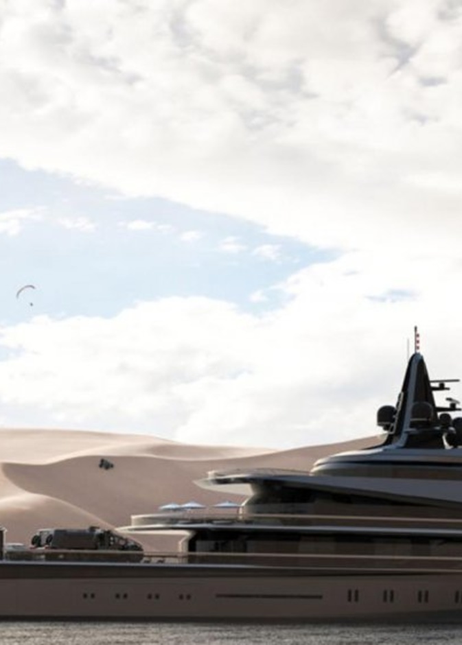 أوشنكو تعلن عن يخت بالغ السرعة