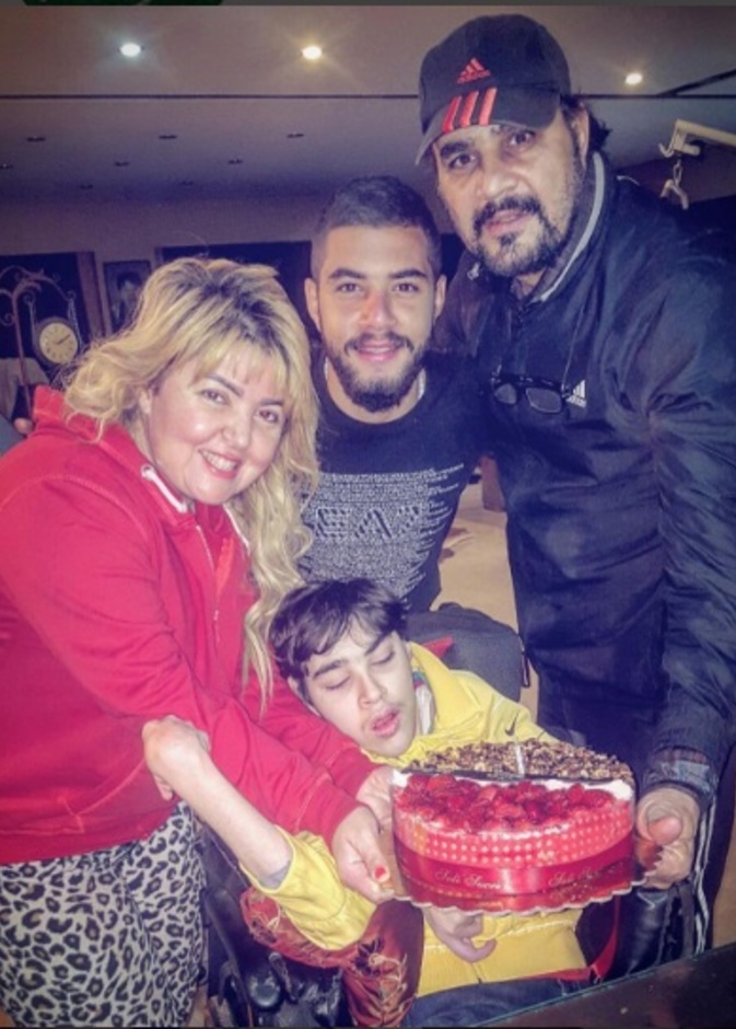 مها احمد تطمئن الجمهور عن صحة ابنها