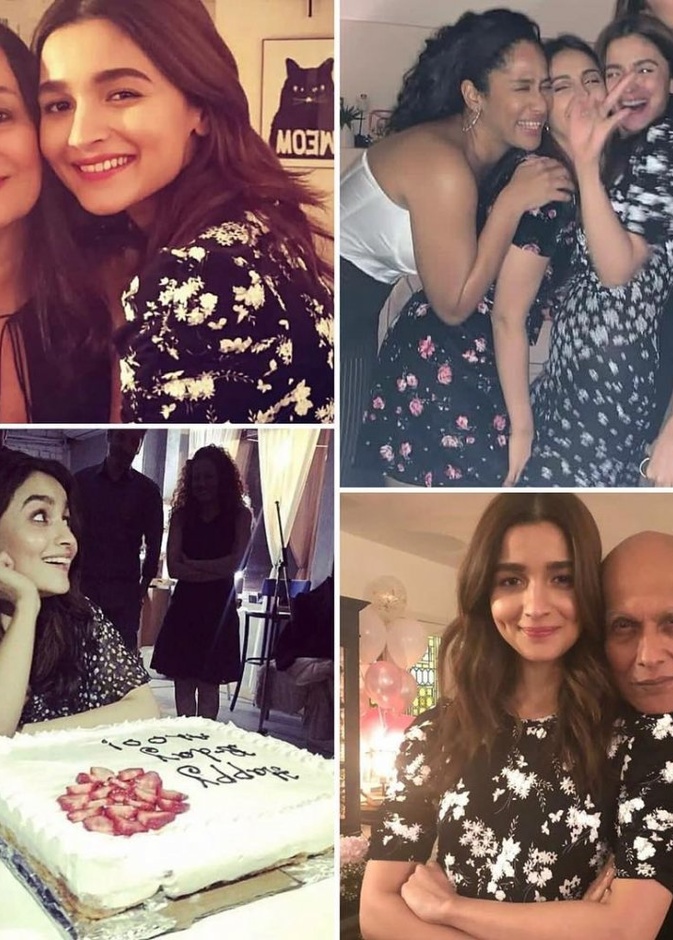 عليا بهات تحتفل بعيد ميلادها بصحبة رانبير كابور