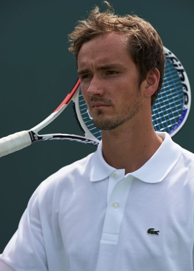 دانييل ميدفيديف، لاعب التنس الروسي المصنف حالياً رقم 15 في الترتيب العالمي