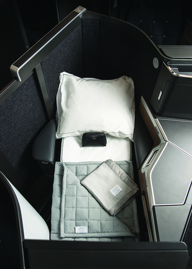 الخطوط البريطانية تزيح الستار عن مقصورة درجة رجال الأعمال لطائرة إيرباص 350 