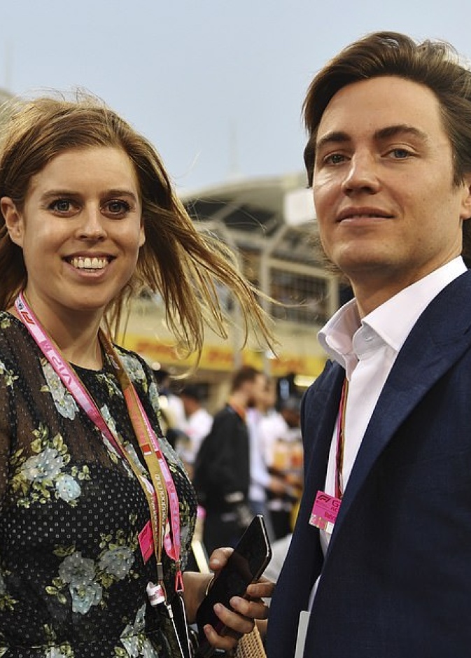 الأميرة بياتريس وصديقها إدواردو مابيلي موزي