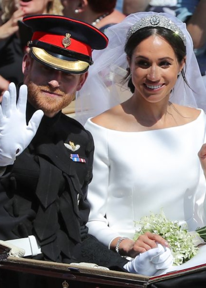 الأمير هاري وميغان مارك