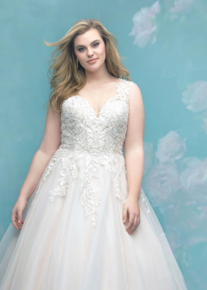  فساتين زفاف تناسب العروس السمينة