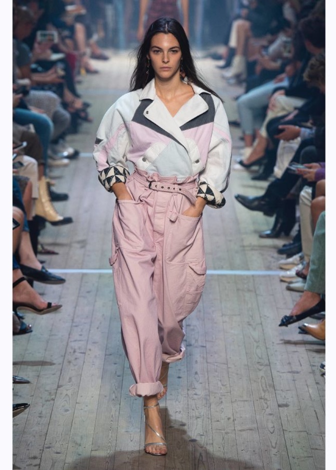  البنطلون الخصر عالي من  Balmain
