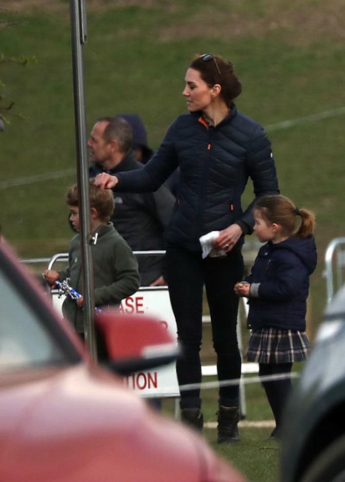 الأمير وليام وكيت ميدلتون حضرا لتشجيع زارا تيندال