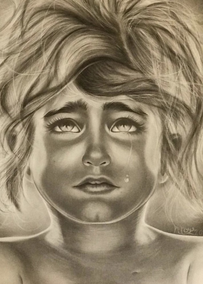 احدى الرسومات من الرسامة السعودية نهى آل حمدان