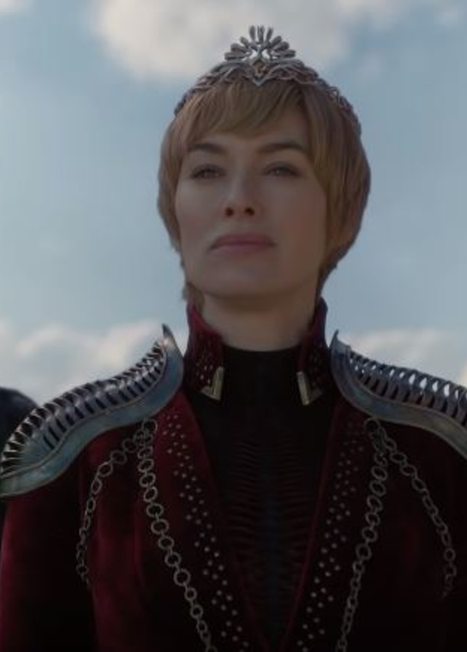 سيرسي في احداث الحلقة الرابعة من الموسم الثامن والاخير من Game of thrones