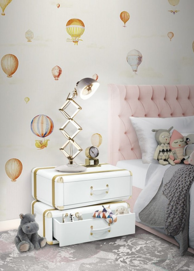  أثاث قابل للطي لخلق مساحة إضافية في غرفة الأطفال