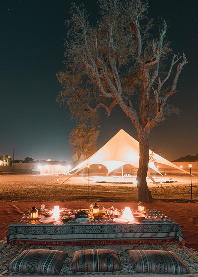 رمضان في مليحة .. تجربة فريدة في حضن الصحراء وتحت قبة السماء