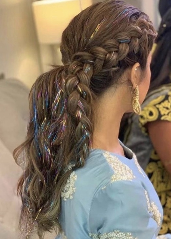 خيوط شعر ميتاليك من جدولة