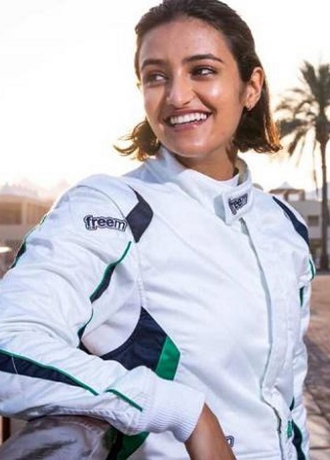 ريما الجفالي السائقة السعودية