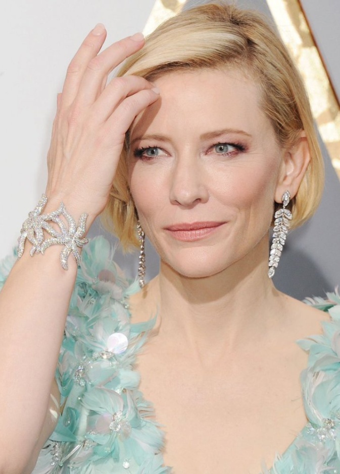 كيت بلانشيت ترتدي خواتم بوميلاتو Pomellato