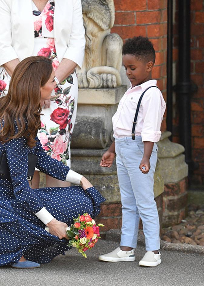 استقبال حافل لكيت ميدلتون