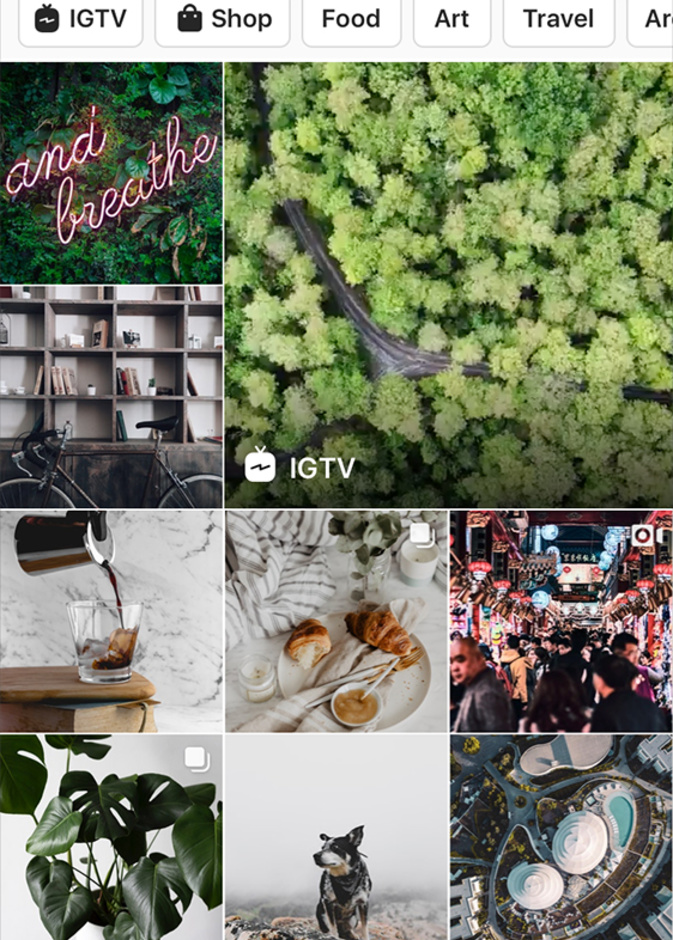 انستقرام Instagram .. تعيد تصميم قسم الاستكشاف Explore