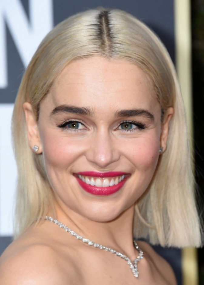 emilia clarke golden globes 2019