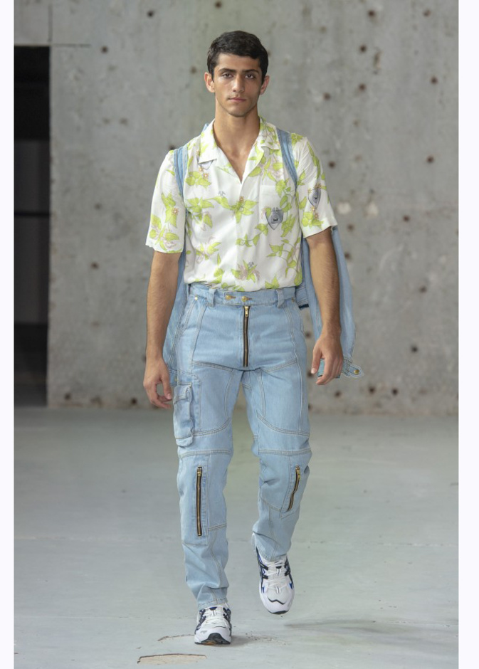 سروال جينز بالجيوب الكبيرة من Ermenegildo Zegna