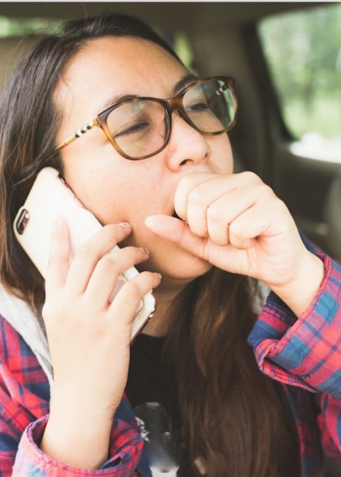 الأحاديث الطويلة مع السائق