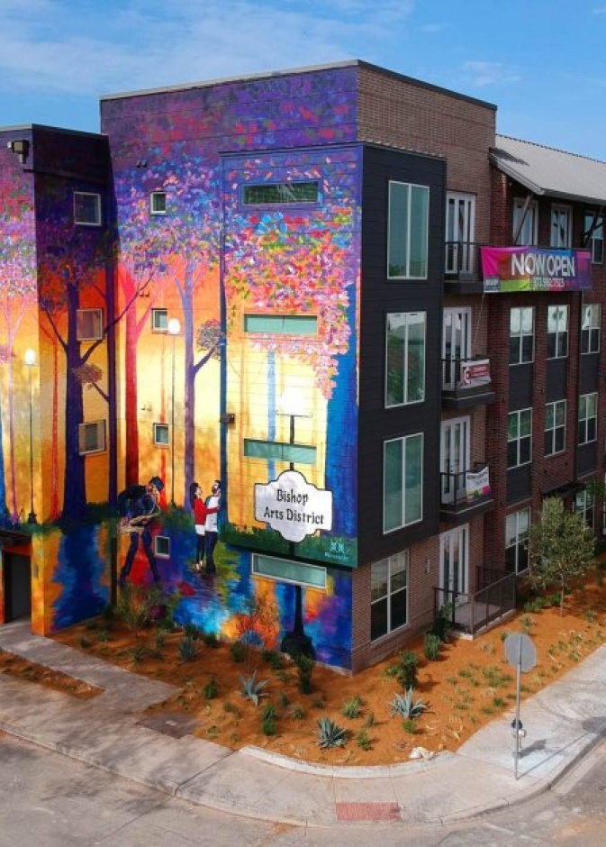الحي الأسقفي للفنون Bishop Arts District 