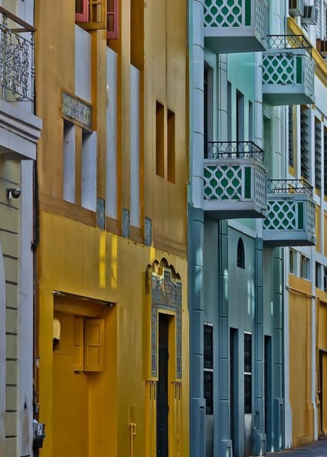 المباني القديمة في سان خوان