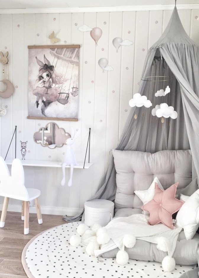  الاستفادة من أسفل السرير لتأمين فراغ للعب في غرف الأطفال