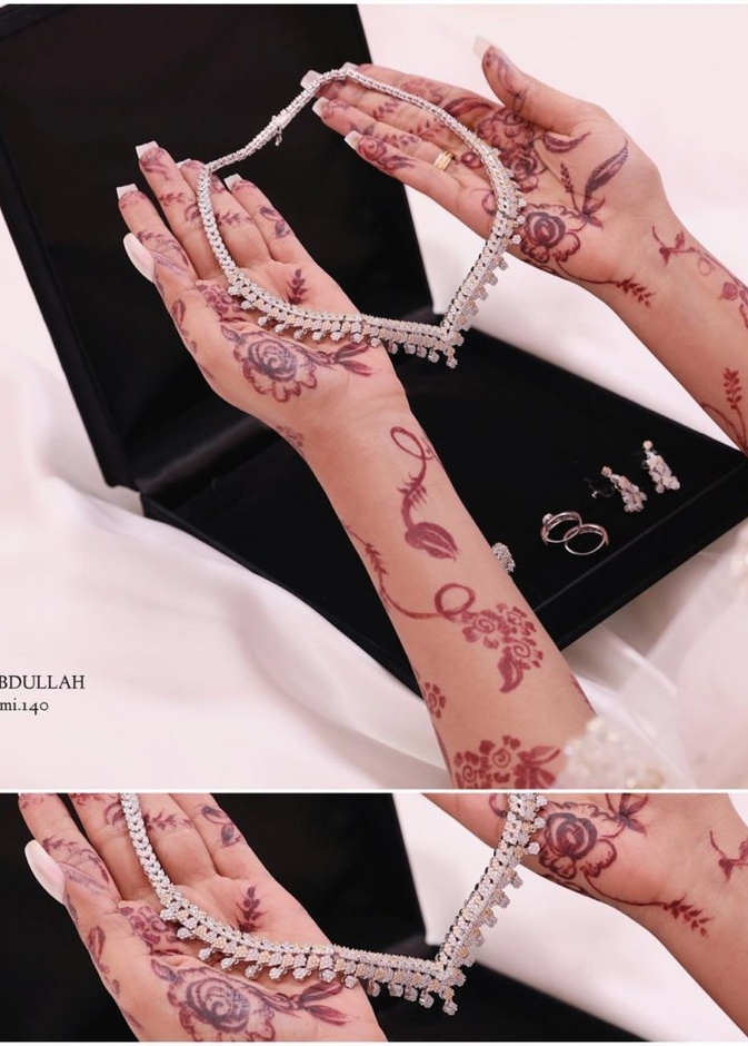 لقطة لعروسين من المصورة السعودية ريم عبدالله