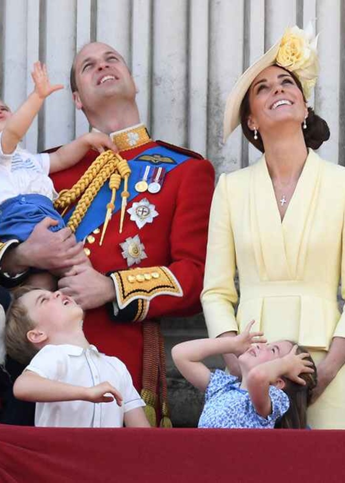 الأمير لويس يسرق الأضواء في احتفالية Trooping the Colour