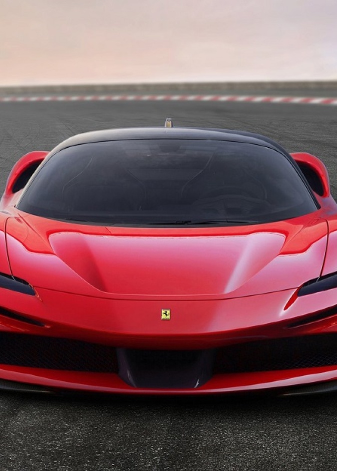 أزاحت شركة "Ferrari" الإيطالية للسيارات السوبر رياضية عن سيارتها الجديدة 