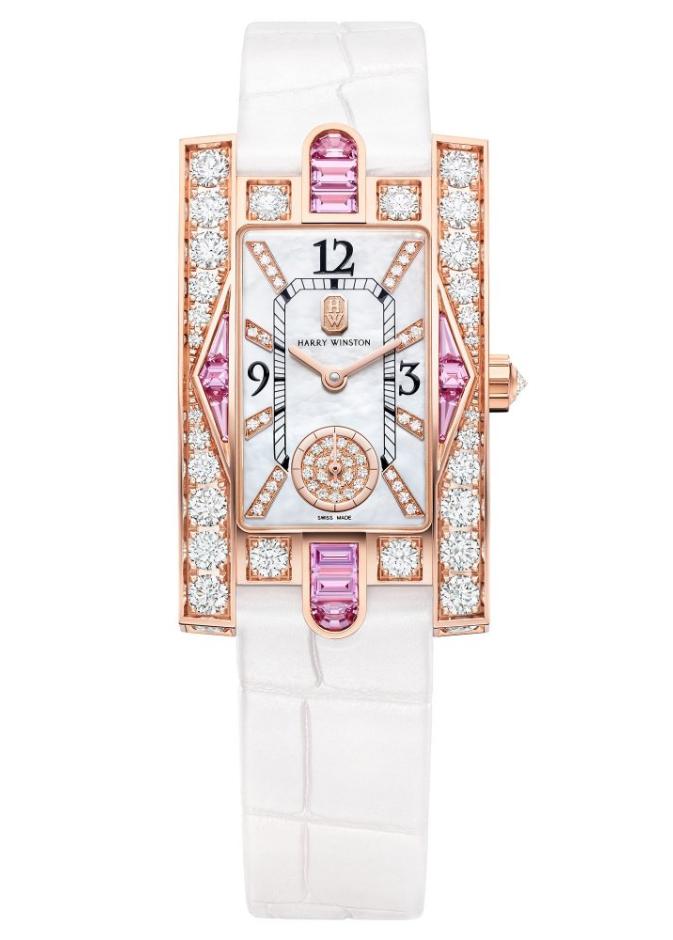 ساعة نسائية من هاري ونستون  Harry Winston 