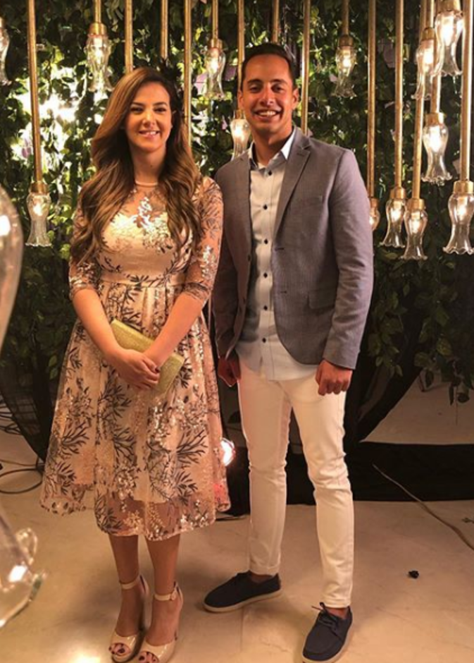 عمرو وهبة ودنيا سمير غانم