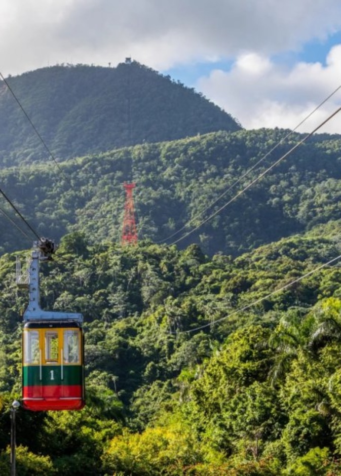  أجمل المناظر في شلالات Damajagua