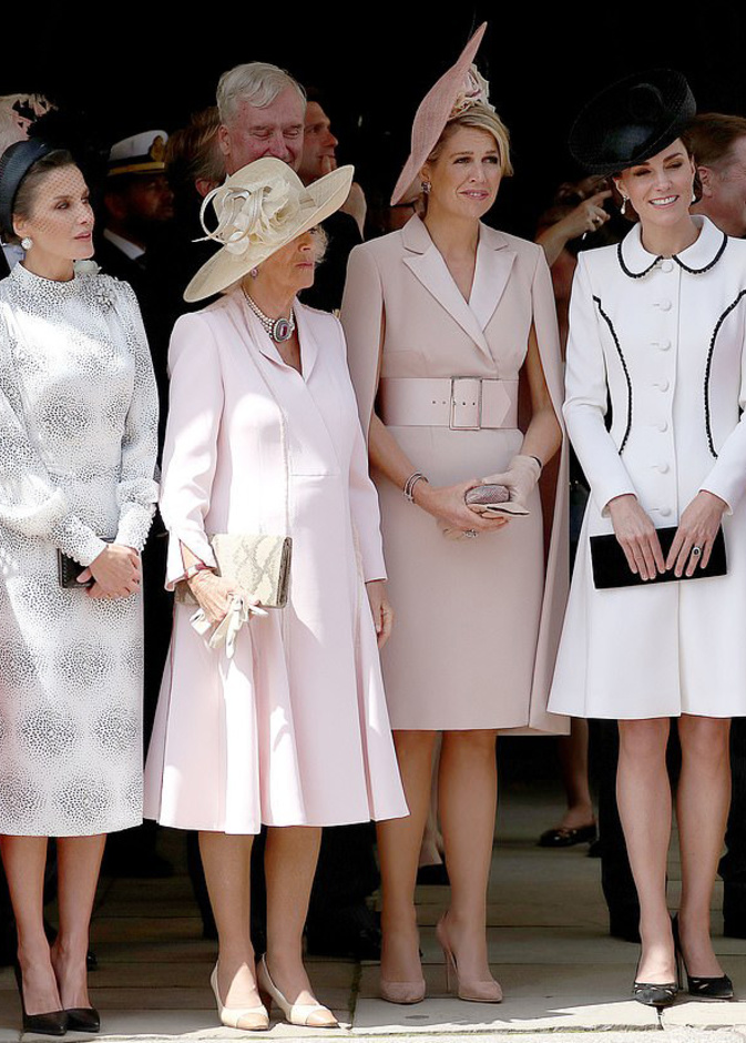 كيت ميدلتون تنضم إلى ملكة إسبانيا وملكة هولندا في مراسم فرسان الرباط