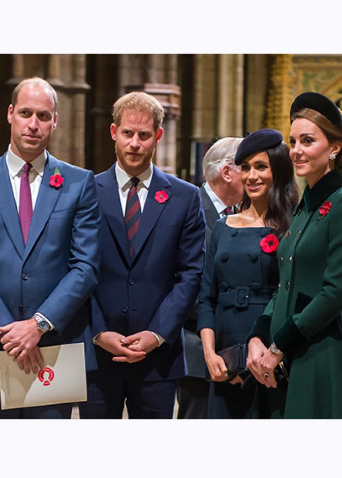 الرباعي الملكي البريطاني يستعدون للذهاب في جولتين ملكيتين منفصلتين