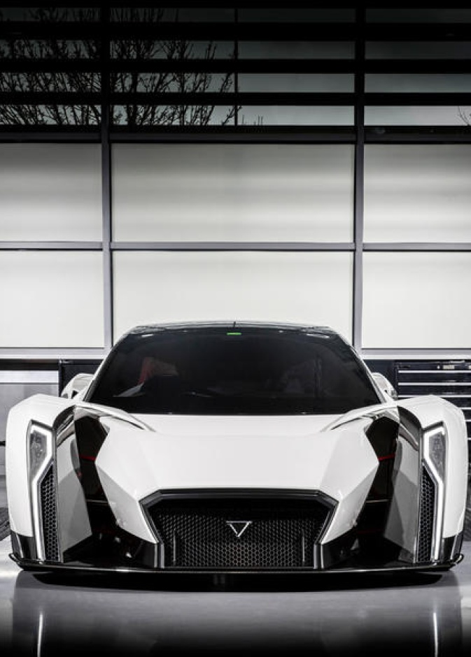 "D-1" سيارة سوبر رياضية تنتمي لفئة الهايبر كار الكهربائية