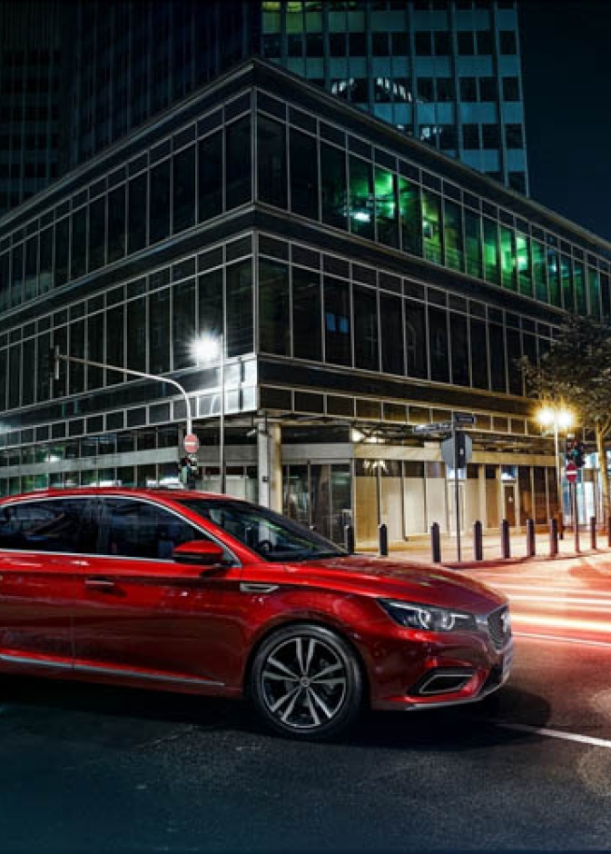  MG6 تتميّز بشكل ديناميكي جديد جريء مع تحديثات راقية على التصميم الخارجي