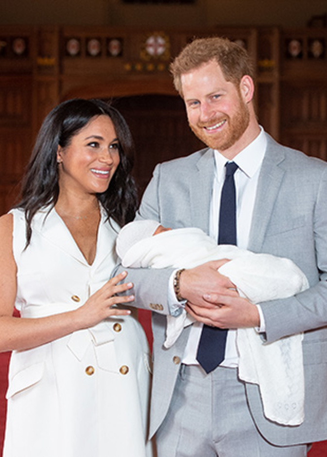 الأمير هاري وميغان ماركل يحافظان على خصوصية ابنهم ارشي