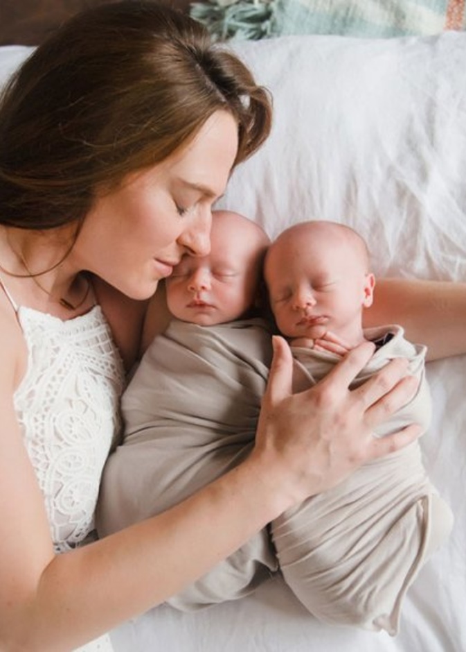 هل يمكن كشف الحمل بتوأم في المنزل