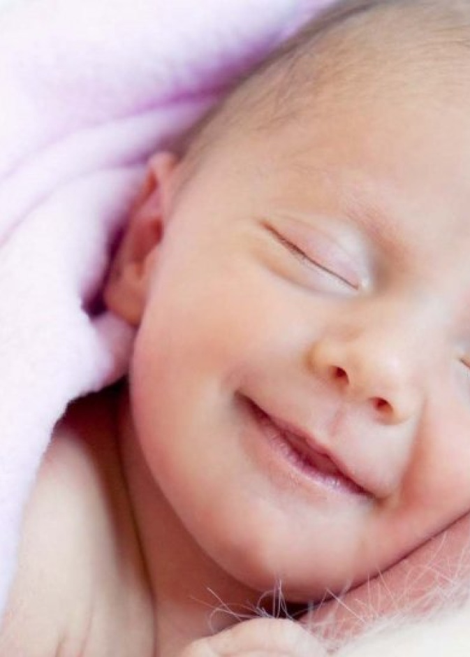 أنواع إبتسامة الرضيع