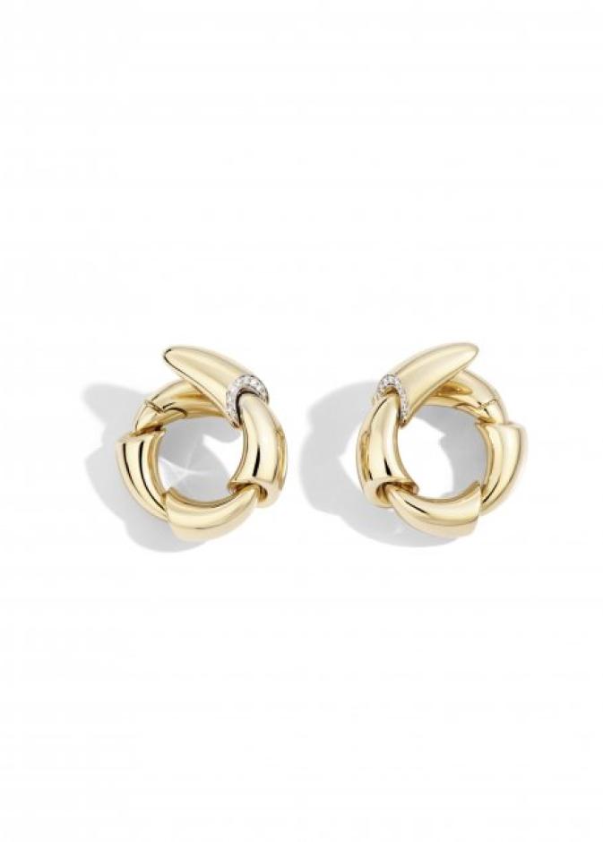 اسوارة ذهب وردي وألماس من جموعة CALLA من _فرنييه