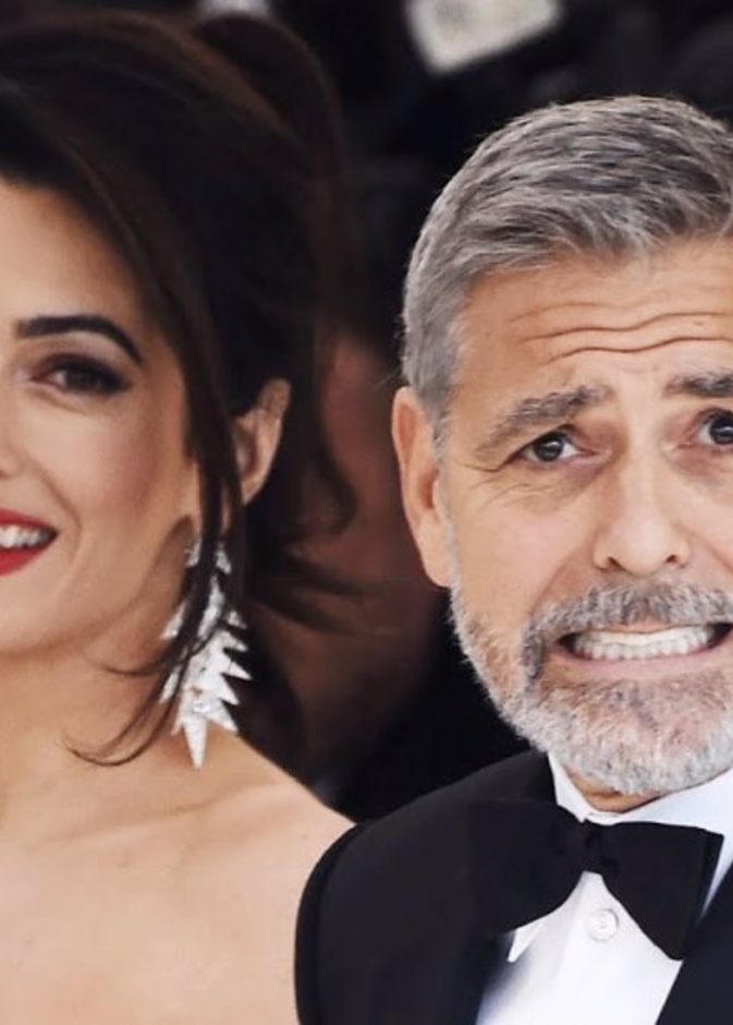 جورج كلوني (George Clooney) وأمل كلوني (Amal Clooney) في طريقهما لإنجاب طفلين توأم